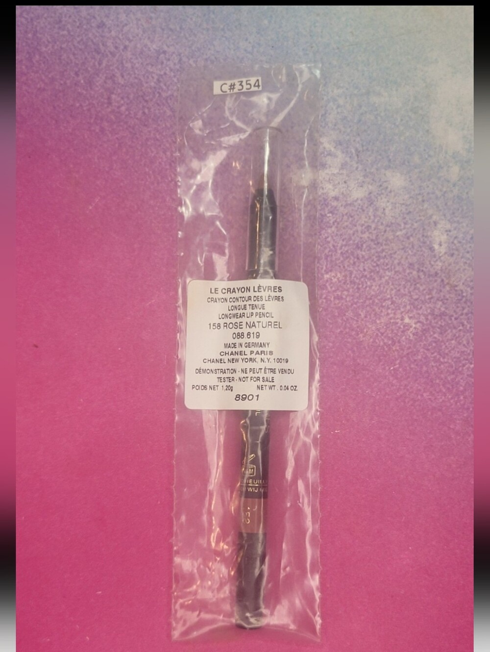 Chanel Le Crayon Levres Longwear Lip Pencil Rose Naturel